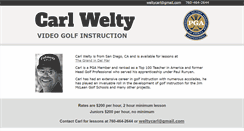 Desktop Screenshot of carlwelty.com